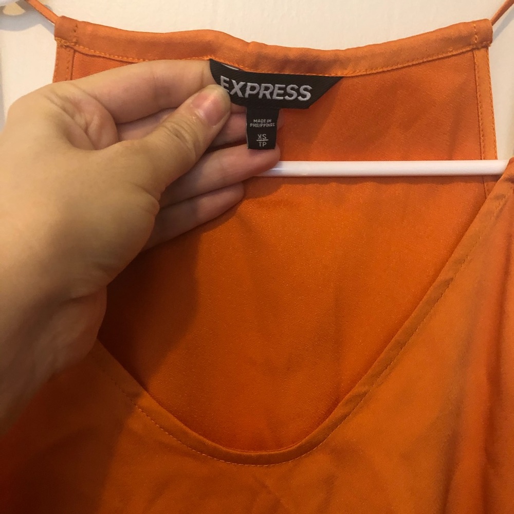 Express Orange Top